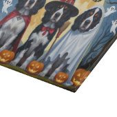 イギリスのセッタードッグズカボチャおもしろいハロウィーン カッティングボード (角)
