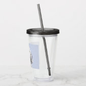 イギリスのセッターブルー絵画ベルトンのドッグアート アクリルタンブラー (左)