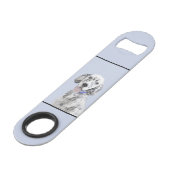 イギリスのセッターブルー絵画ベルトンのドッグアート スピード栓抜き (裏面アングル)