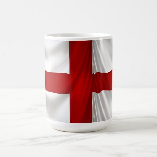 イギリスのセントジョージ州愛国国旗 コーヒーマグカップ (中央)