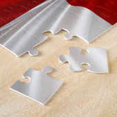 イギリスのセントジョージ州愛国国旗 ジグソーパズル (側面)