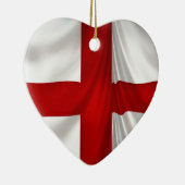 イギリスのセントジョージ州愛国国旗 セラミックオーナメント (右)