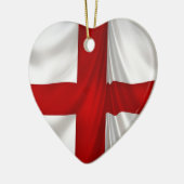 イギリスのセントジョージ州愛国国旗 セラミックオーナメント (左)