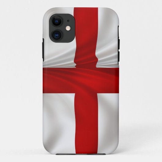 イギリスのセントジョージ州愛国国旗 Case-Mate iPhoneケース (裏面)