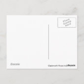 イギリスのダービシャーにあるチャッツワースハウス ポストカード (裏面)