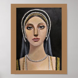 イギリスのチューダー時代の女性/ポスター ポスター