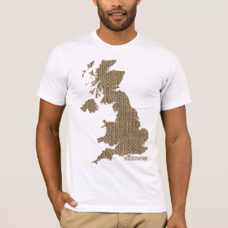 イギリスのツイード Tシャツ