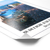 イギリスのデボン州，ブダリー・サルタトン フォトプリント            (角)