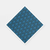 イギリスのナローボートギフト スタンダードランチョンナプキン (角)