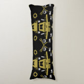 イギリスのナローボートギフト ボディピロー (正面縦)