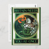 イギリスのニーズ – はがき (正面/裏面)