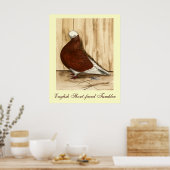 イギリスのハト ポスター (キッチン)