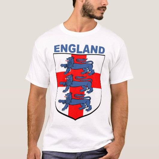イギリスのバッジ Tシャツ (正面)