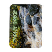 イギリスのパドレー渓谷のフルスパートでバーベッジブルック マグネット (縦)