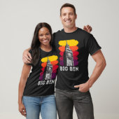 イギリスのビッグベンロンドンのランドマーク観光 Tシャツ (ユニセックス)