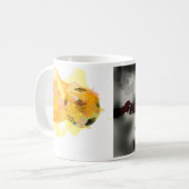 イギリスのフットボール コーヒーマグカップ (正面左)