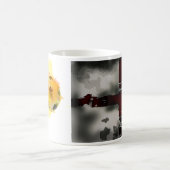 イギリスのフットボール コーヒーマグカップ (中央)