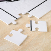 イギリスのブルテリアシュールアートチェススライド ジグソーパズル (側面)