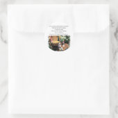 イギリスのブルドッグアートギフト ラウンドシール (バッグ)