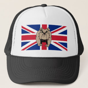 イギリスのブルドッグイギリスの帽子 キャップ