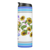 イギリスのブルドッグラバーヒマフラワートレーナーフローラ タンブラー (回転右)