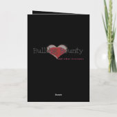 イギリスのブルドッグ父のデイカード カード (裏面)