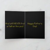 イギリスのブルドッグ父のデイカード カード (内部)