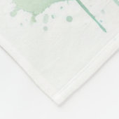 イギリスのブルドッグ – この家族の王 フリースブランケット (角)