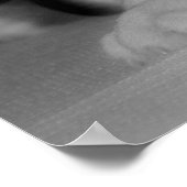 イギリスのブルドッグ「サッカーの子犬」 ポスター (角)