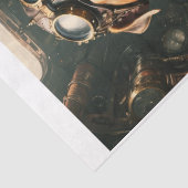 イギリスのブルドッグ・スチームパンク・アビエーターティッシュペーパー 薄葉紙 (詳細)