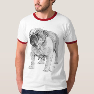 イギリスのブルドッグ Tシャツ