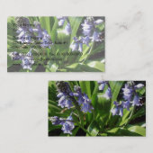 イギリスのブルーベル 名刺 (正面/裏面)