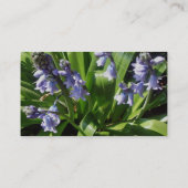 イギリスのブルーベル 名刺 (裏面)