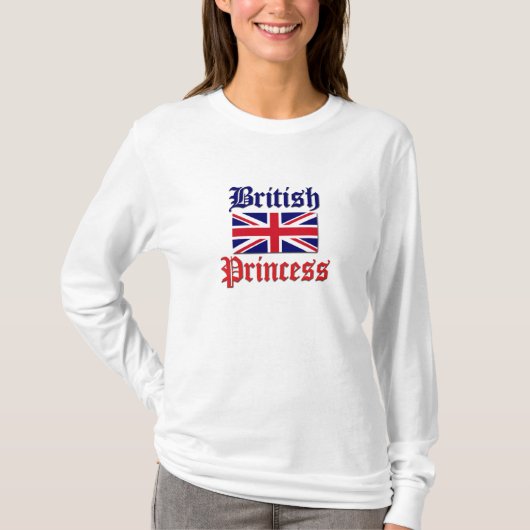 イギリスのプリンセス Tシャツ (正面)
