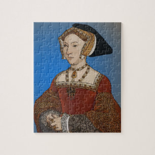 イギリスのヘンリー八世のジェーン・シーモアの女王 ジグソーパズル
