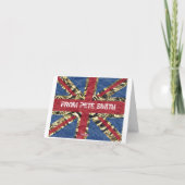 イギリスのベスト カード (裏面)