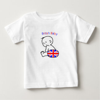 イギリスのベビー ベビーTシャツ
