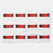 イギリスのポスト箱 キッチンタオル (横)