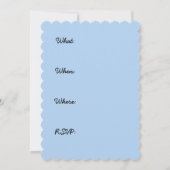 イギリスのマスティフ絵画ズ(Fawn) - オリジナルドッグアート 招待状 (裏面)