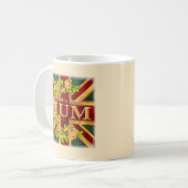 イギリスのママ コーヒーマグカップ (正面左)