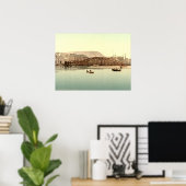 イギリスのマン島、ラムゼイ鉄橋 ポスター (ホームオフィス)