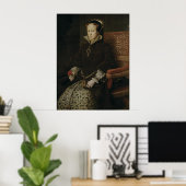 イギリスのメアリ女王 ポスター (ホームオフィス)