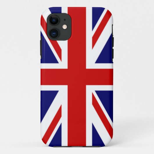 イギリスのユニオンジャックの国旗 Case-Mate iPhoneケース (裏面)