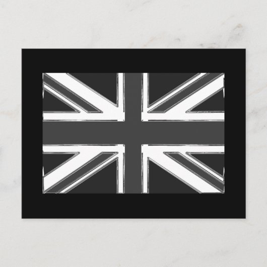 イギリスのユニオンジャック国旗 – Chrome ポストカード (正面)