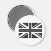 イギリスのユニオンジャック国旗 – Chrome マグネット (正面/裏面)