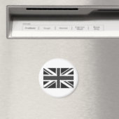 イギリスのユニオンジャック国旗 – Chrome マグネット (インサイチュ (食洗機))