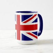 イギリスのユニオンジャック旗 マグカップ (正面右)