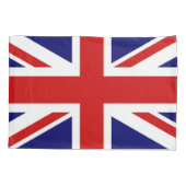 イギリスのユニオンジャック旗 枕カバー (裏面-左)