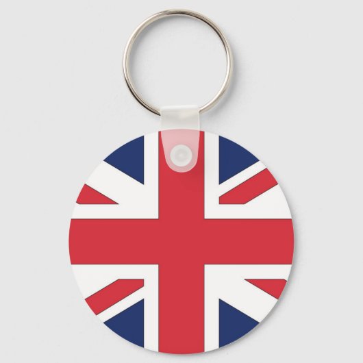 イギリスのユニオンジャック キーホルダー (正面)