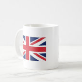 イギリスのユニオンジャック コーヒーマグカップ (正面左)